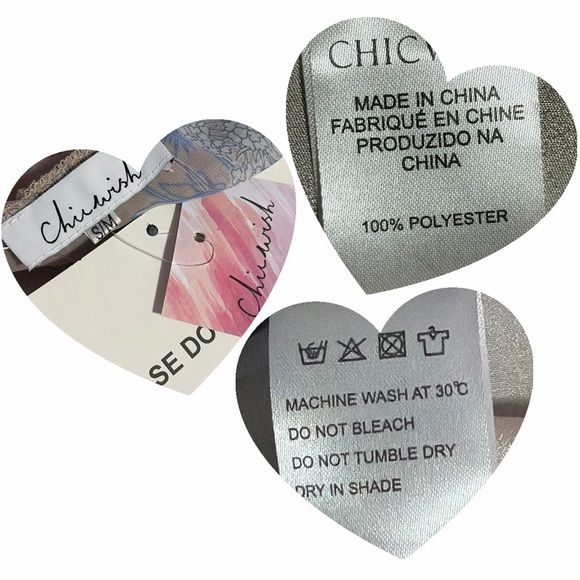 CHICWISH NWT We Know It All Gradient Pleated Mesh Tulle Dress S/M - Picture 14 of 16